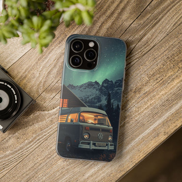 Mountain Cabin Camper Getaway Phone Case