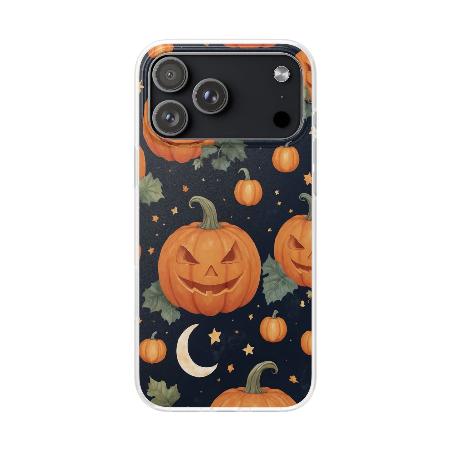 Pumpkin Phone Case Halloween Lantern Night Sky