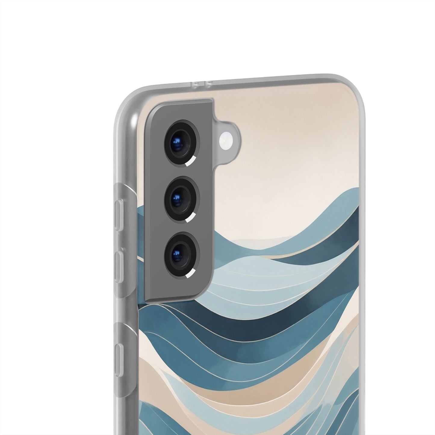 Minimalist Ocean Waves Phone Case