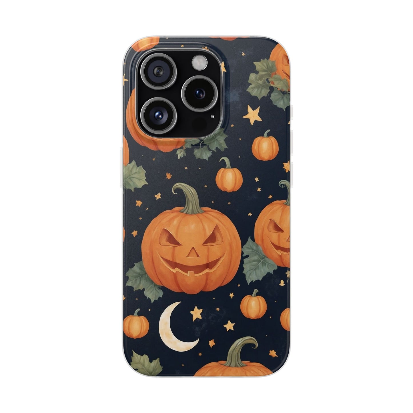 Pumpkin Phone Case Halloween Lantern Night Sky