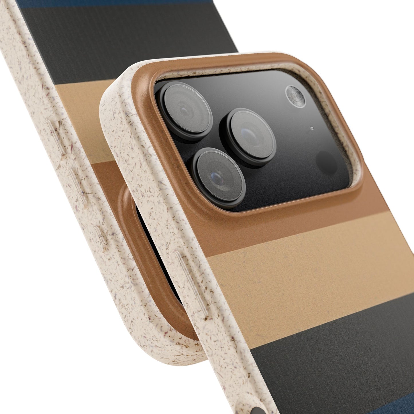 Retro Marina Eco-Friendly iPhone Case - Sustainable Biodegradable Design