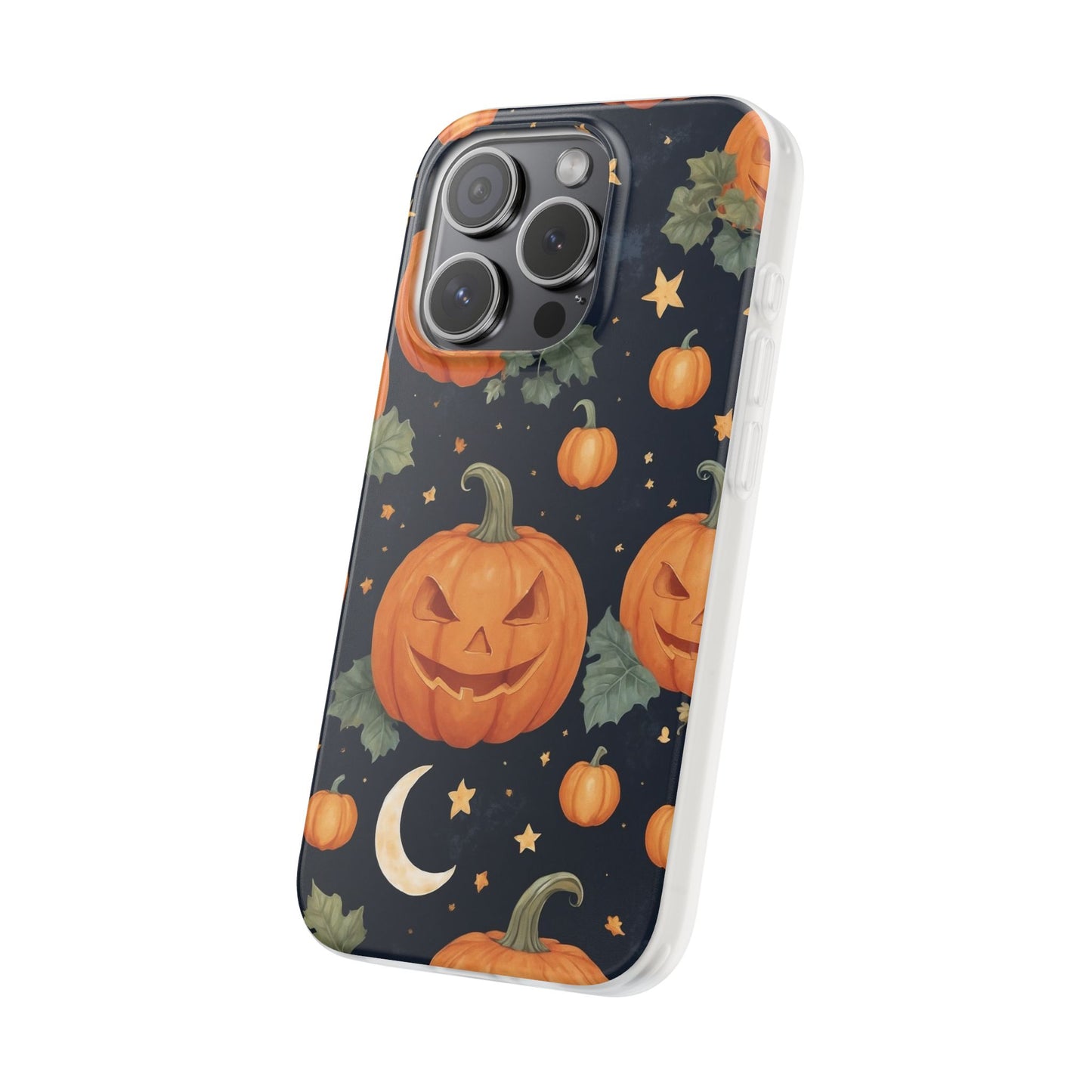 Pumpkin Phone Case Halloween Lantern Night Sky