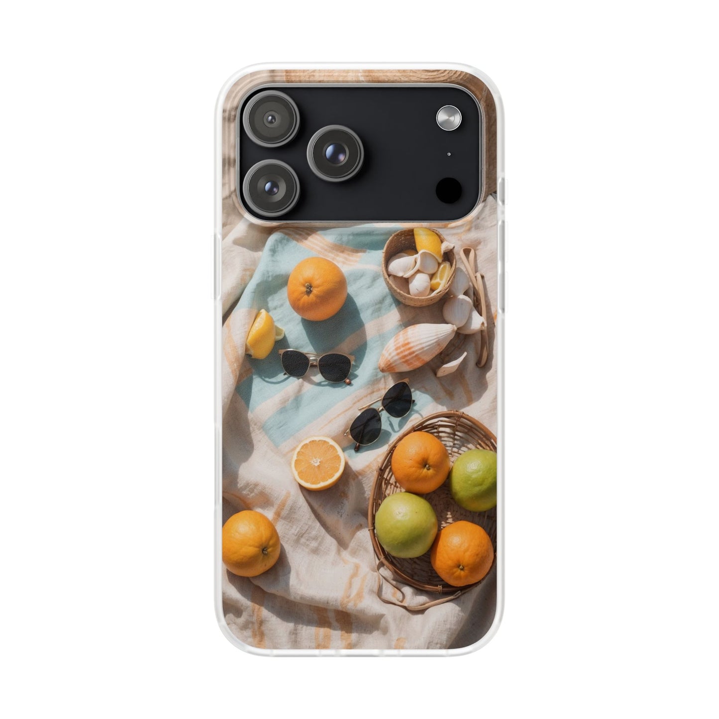 Beach Picnic Scene Phone Case