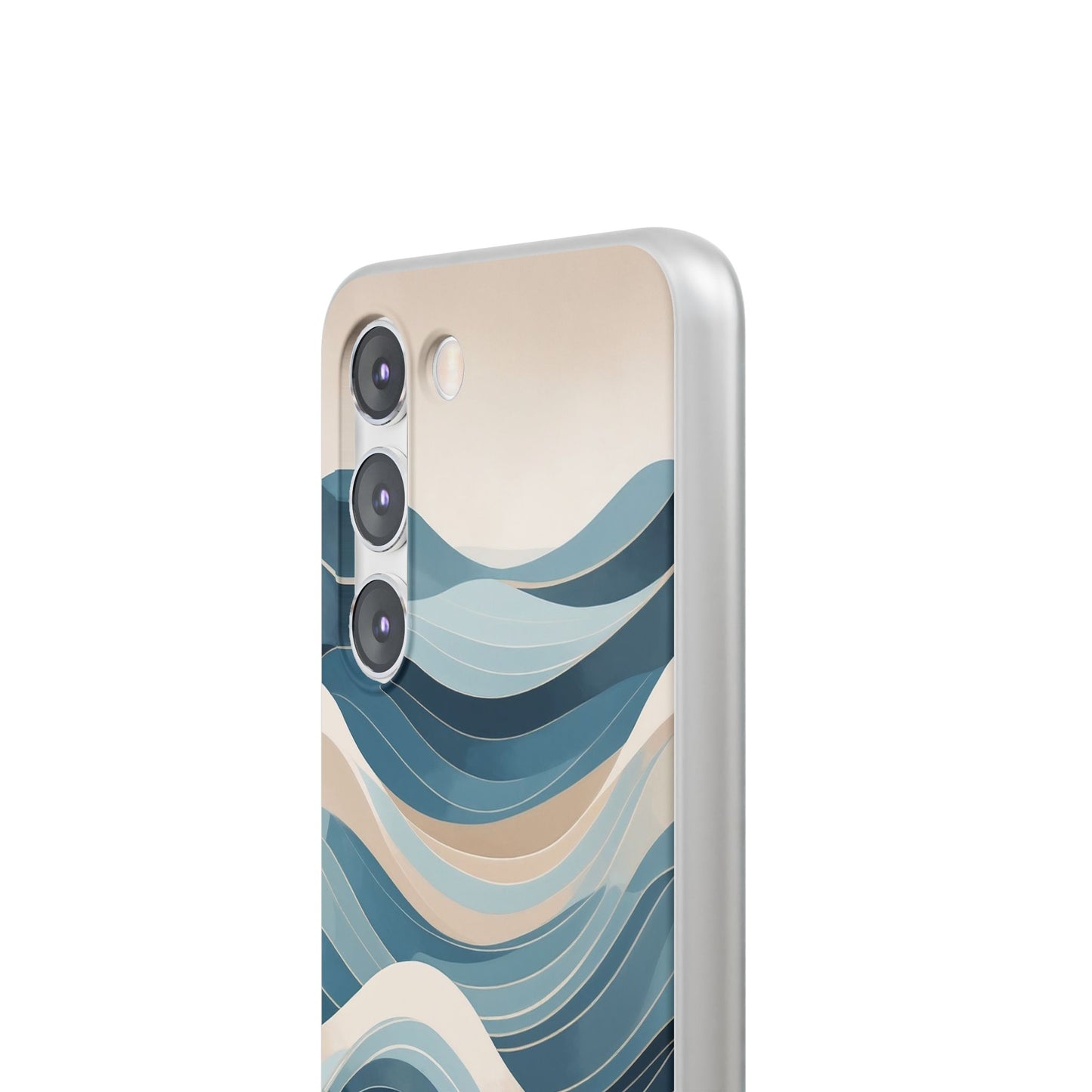 Minimalist Ocean Waves Phone Case