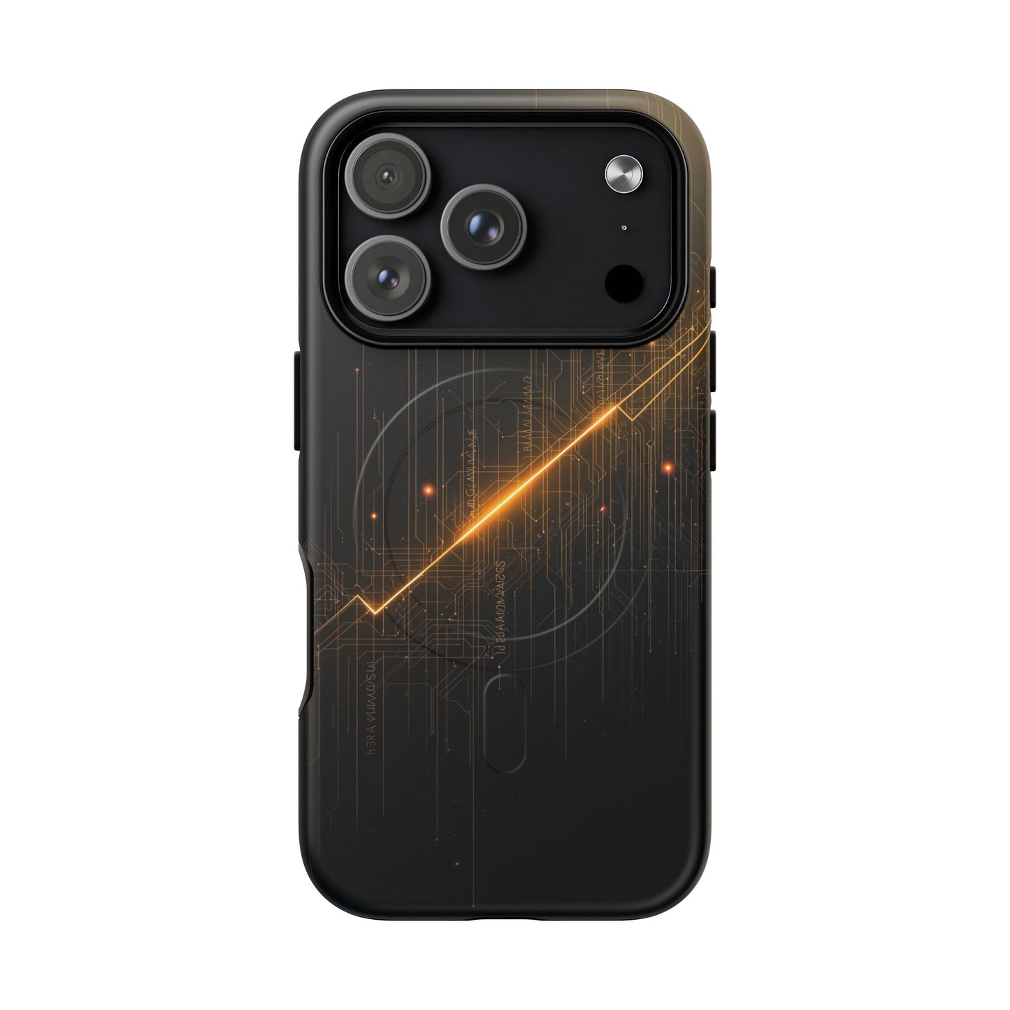 Wall Street Graph iPhone Case - Stock Market Shockproof MagSafe® Compatible