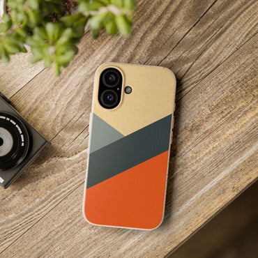 Ember Angle Eco-Friendly iPhone Case - Sustainable & Biodegradable Design