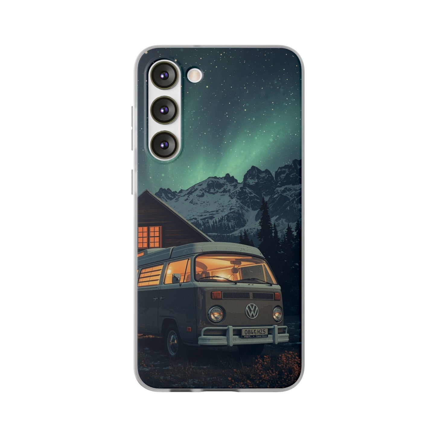 Mountain Cabin Camper Getaway Phone Case