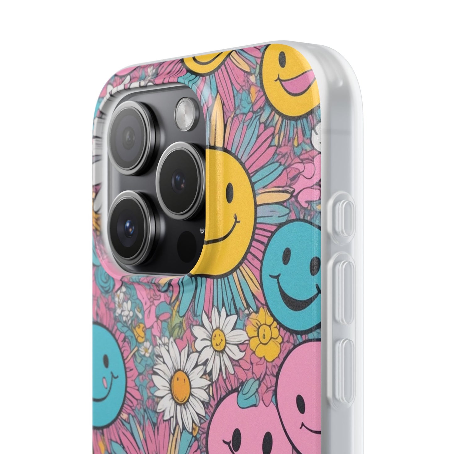 Smiley Bloom Burst Phone Case