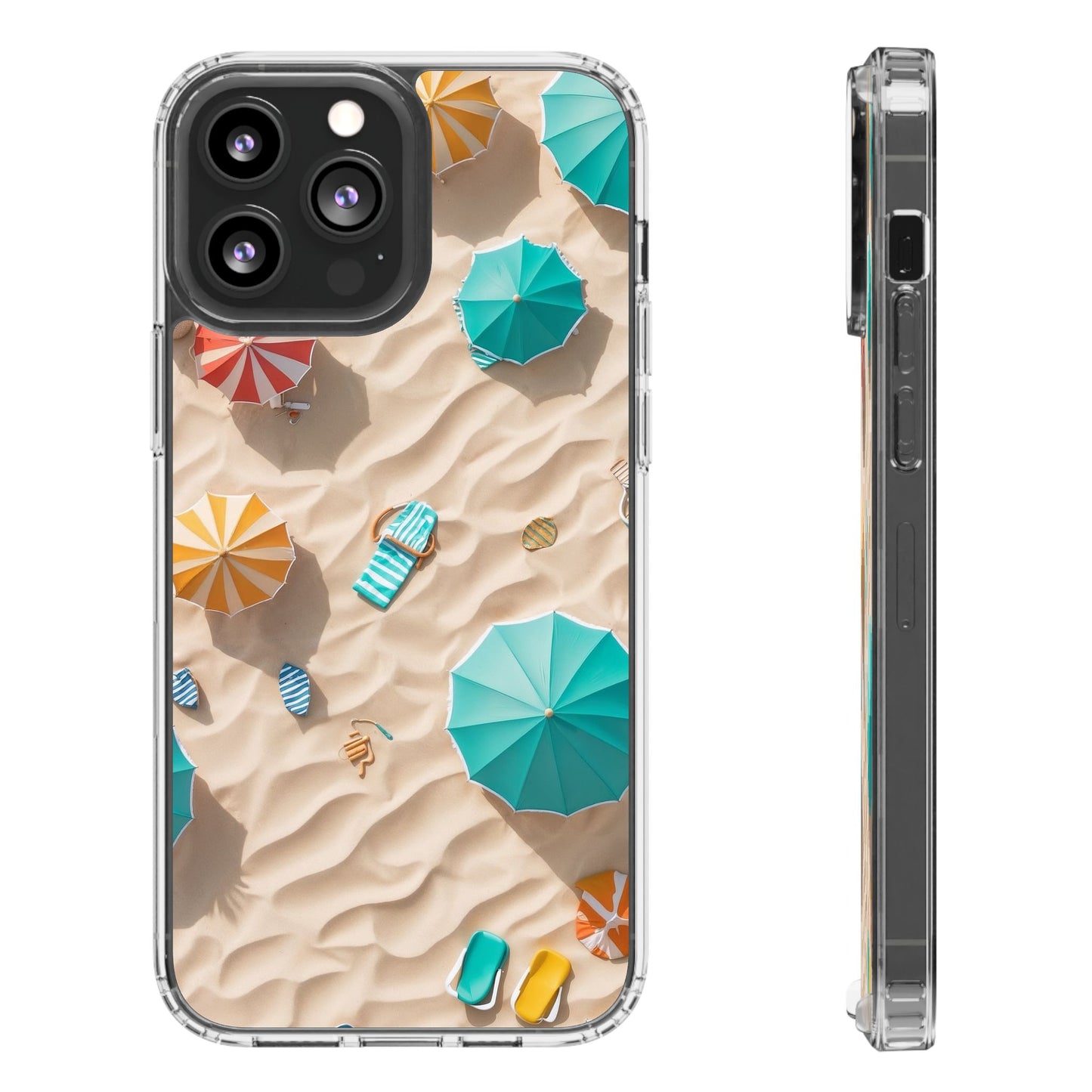Aerial Beach Scene Phone Case