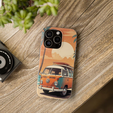 Sunset Surf Van Phone Case