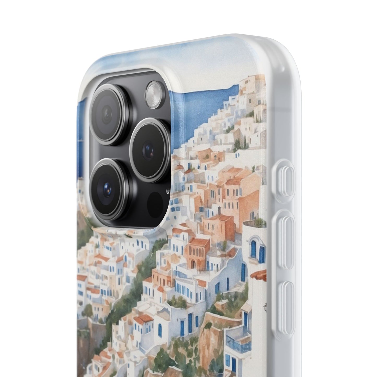 Santorini Coastal Phone Case