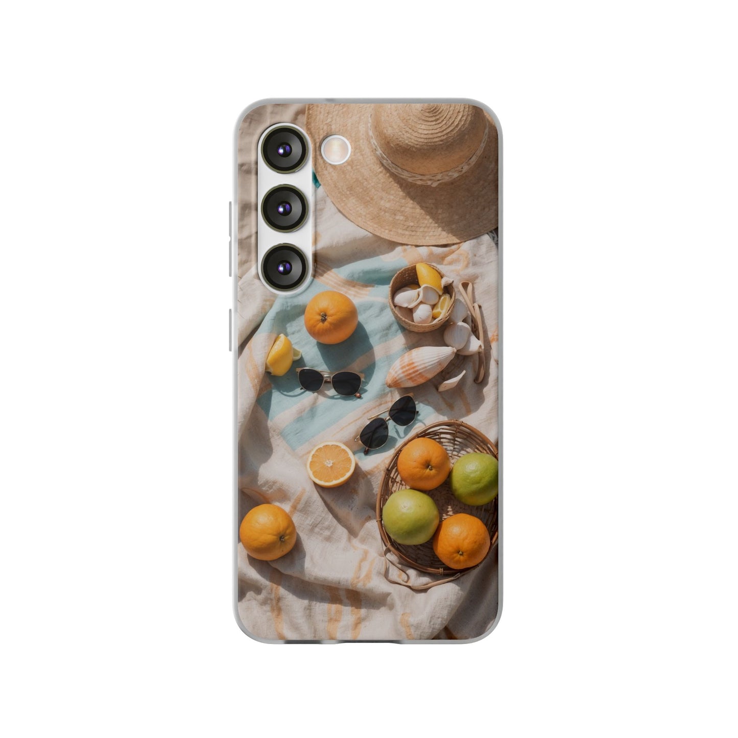 Beach Picnic Scene Phone Case