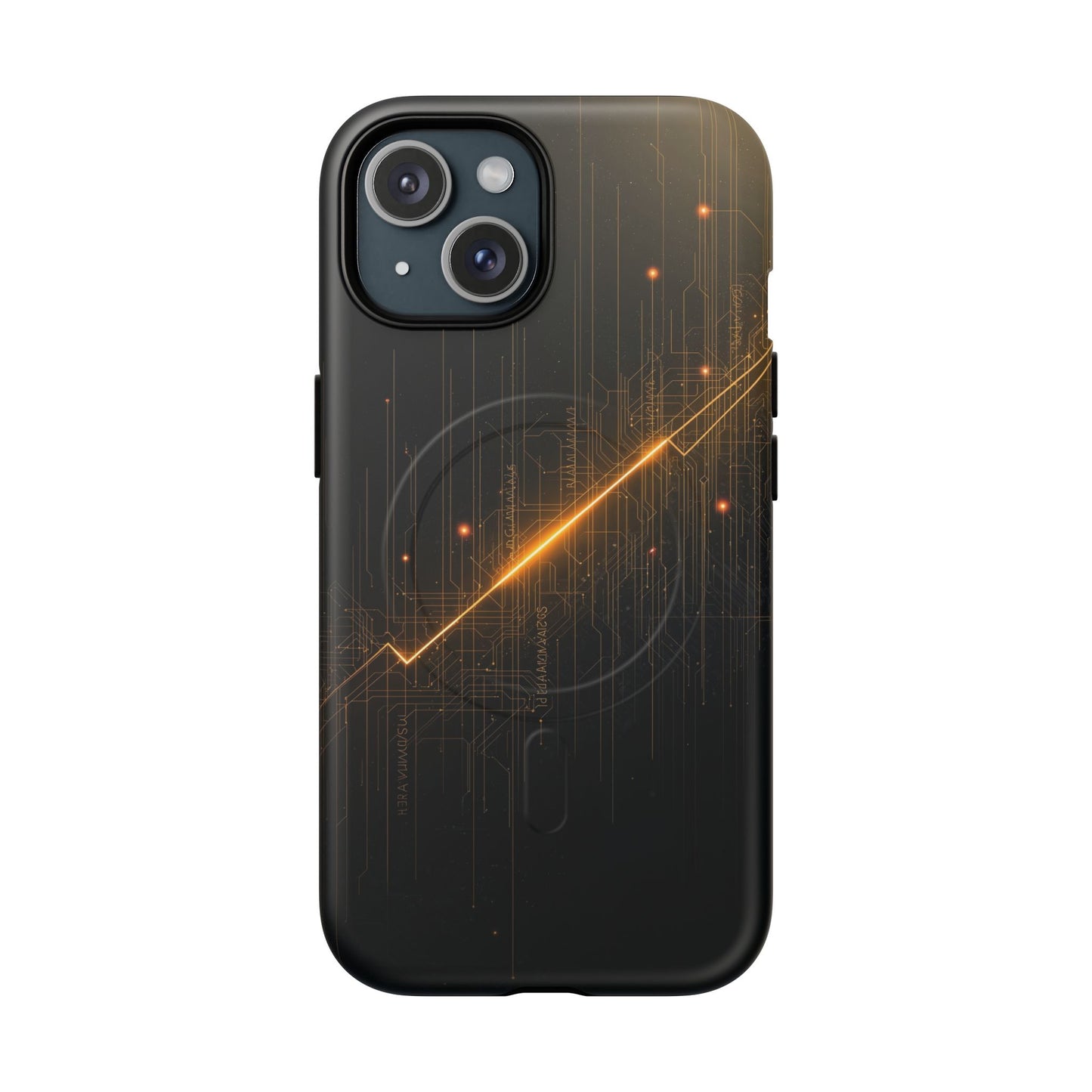 Wall Street Graph iPhone Case - Stock Market Shockproof MagSafe® Compatible