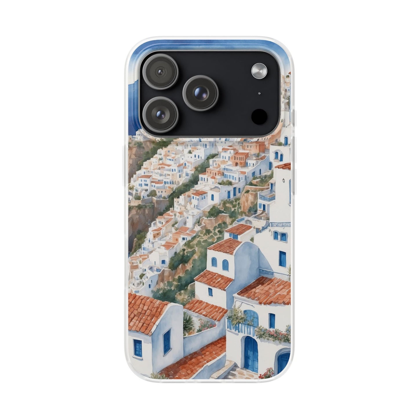 Santorini Coastal Phone Case