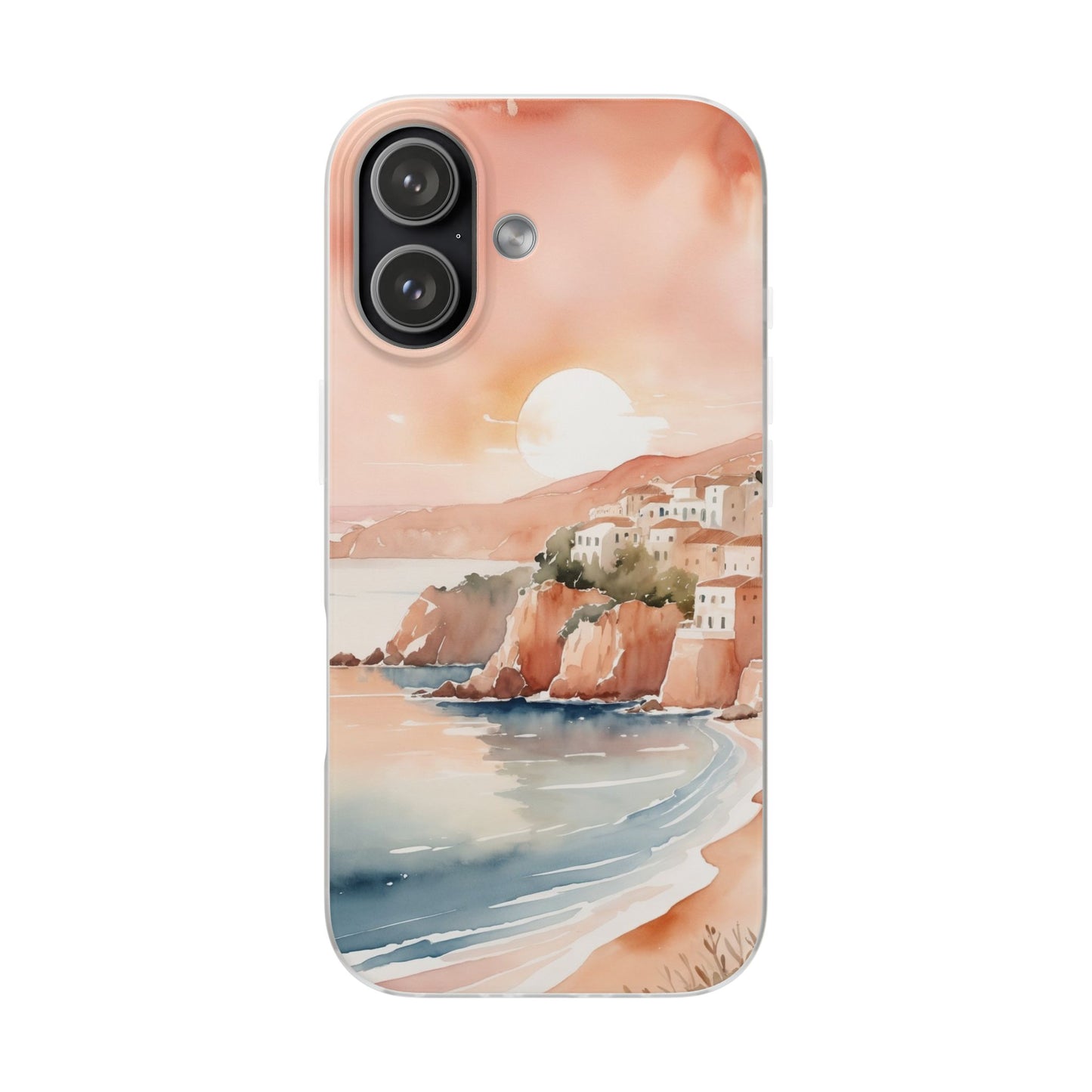 Sunset Over Amalfi Phone Case
