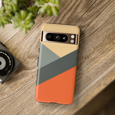 Ember Angle Google Pixel Case - Dual-Layer Shockproof Matte Cover
