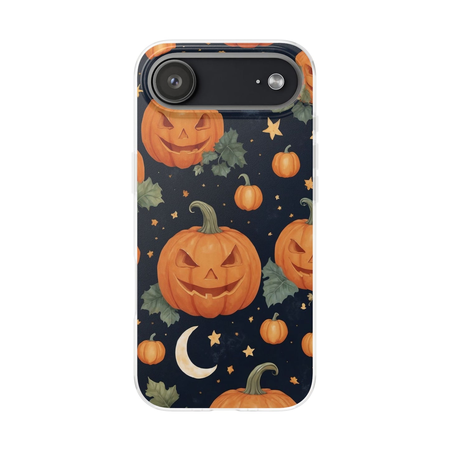 Pumpkin Phone Case Halloween Lantern Night Sky