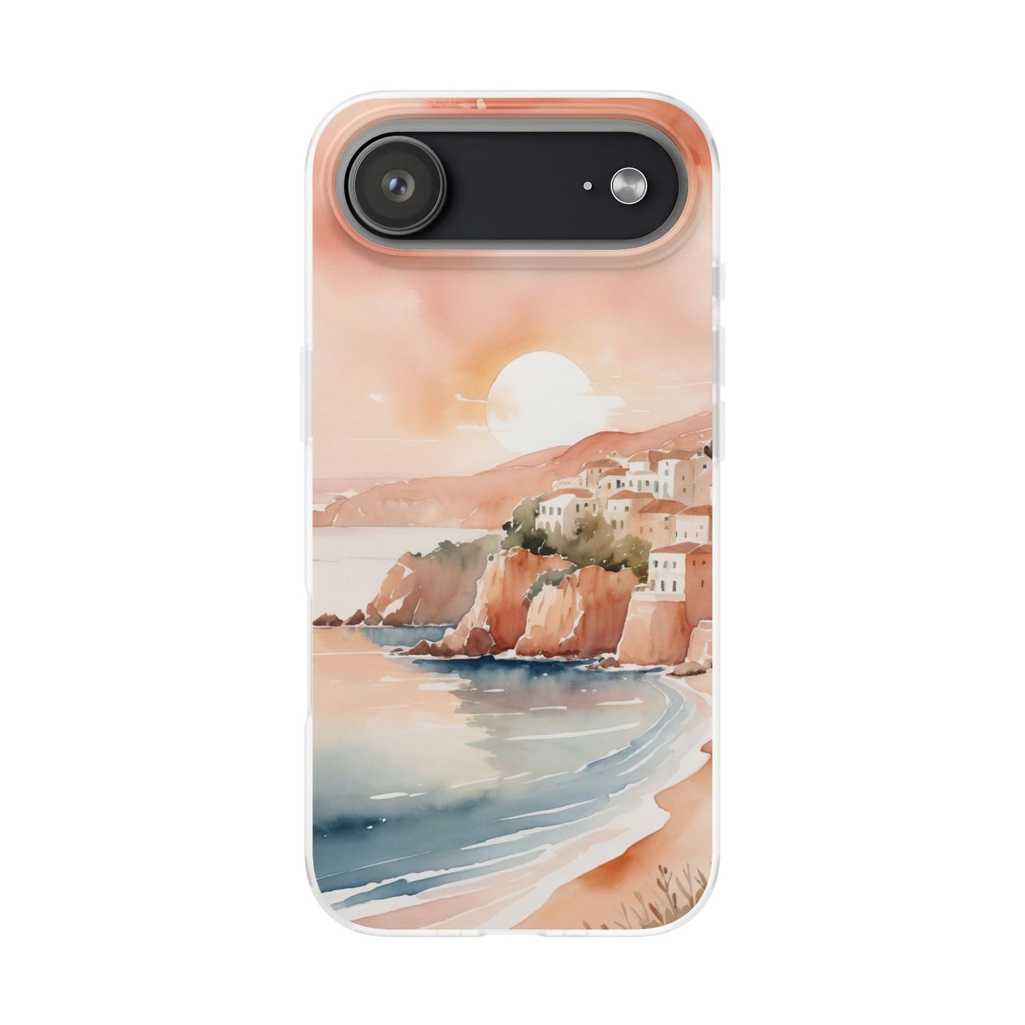 Sunset Over Amalfi Phone Case