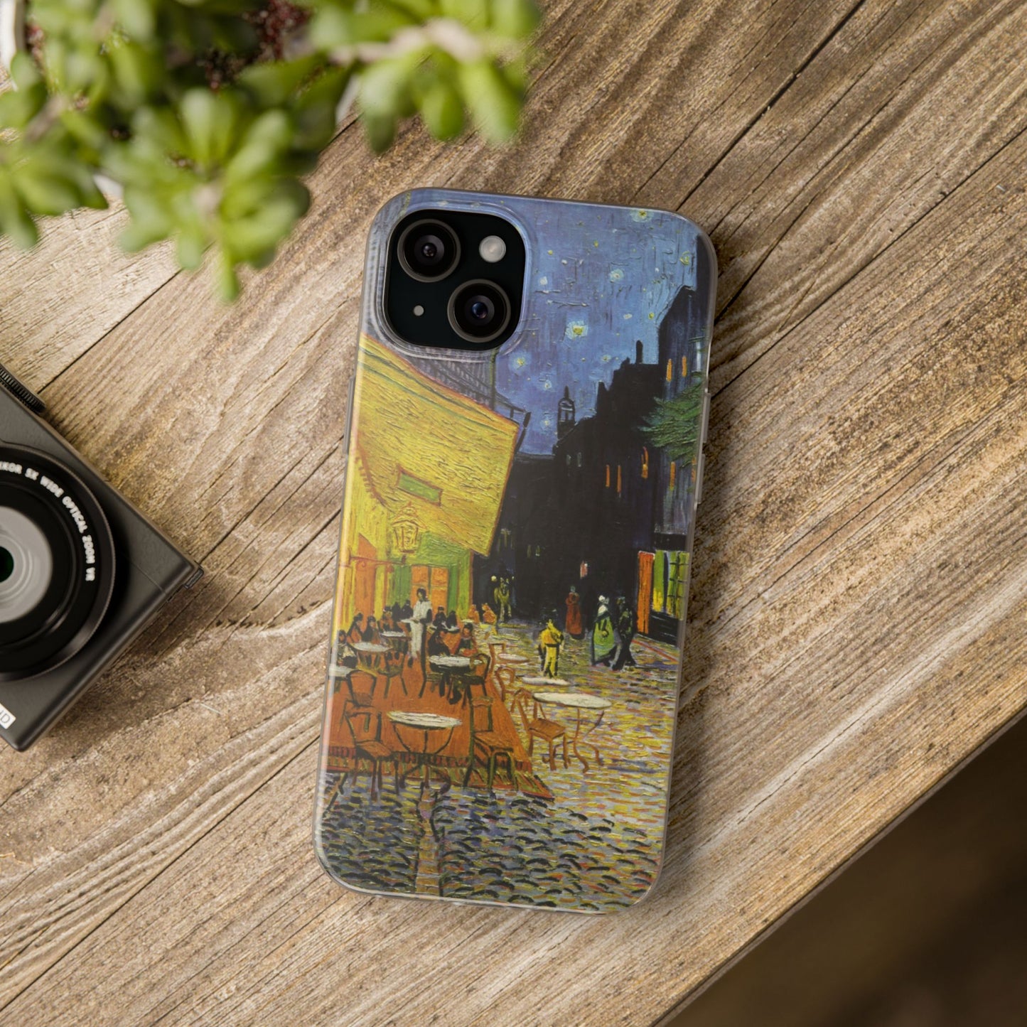 Van Gogh Cafe Terrace at Night Phone Case