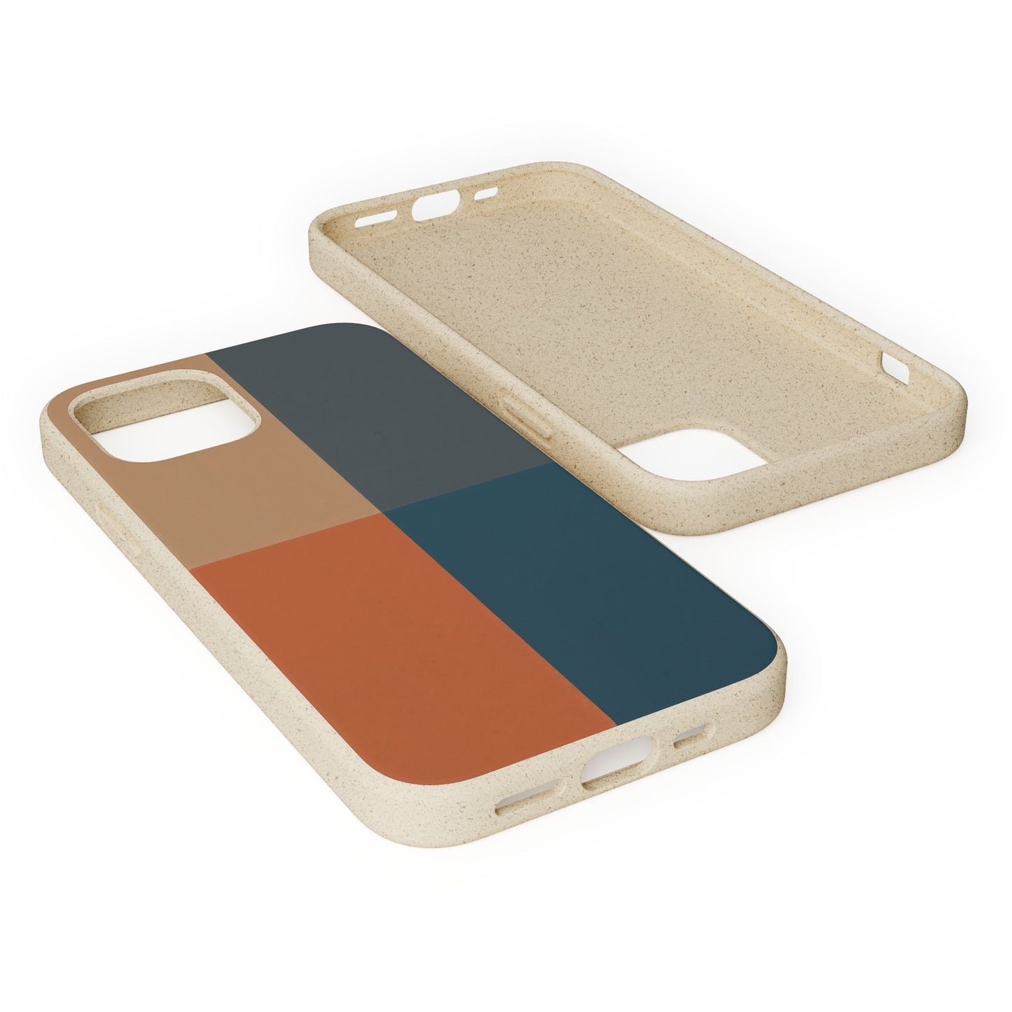 Harbour Grid Eco-Friendly iPhone Case - Sustainable Biodegradable Design