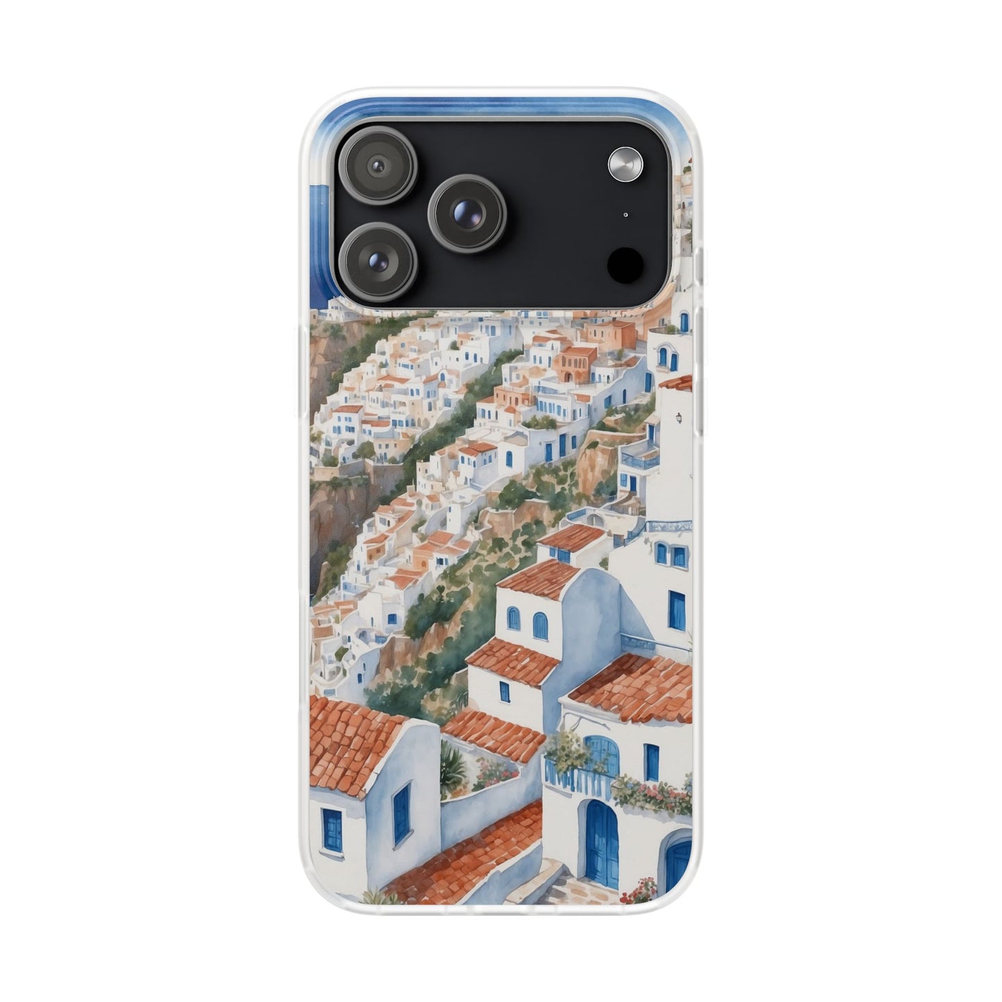 Santorini Coastal Phone Case
