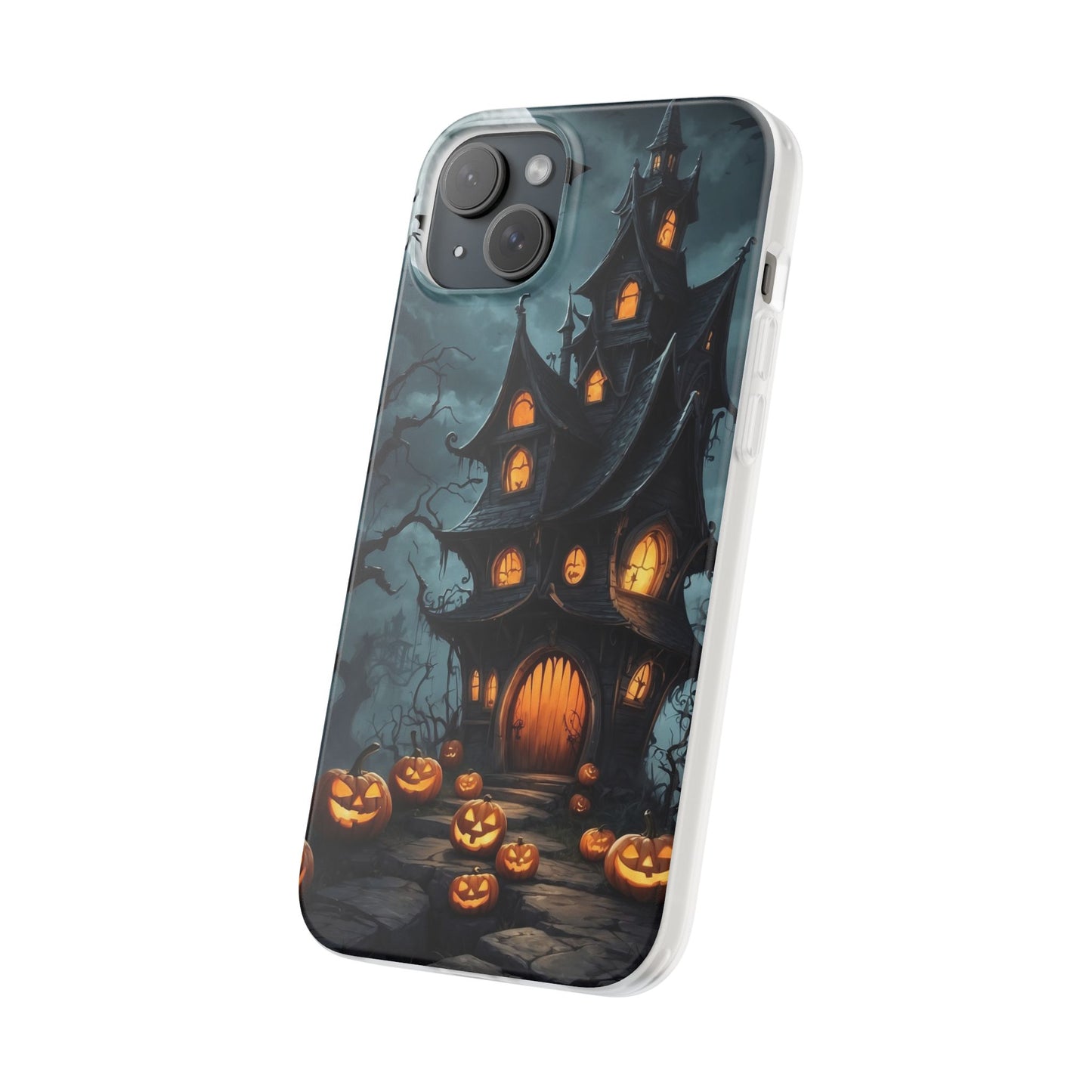 Halloween Haunted House Phone Case Spooky Lantern