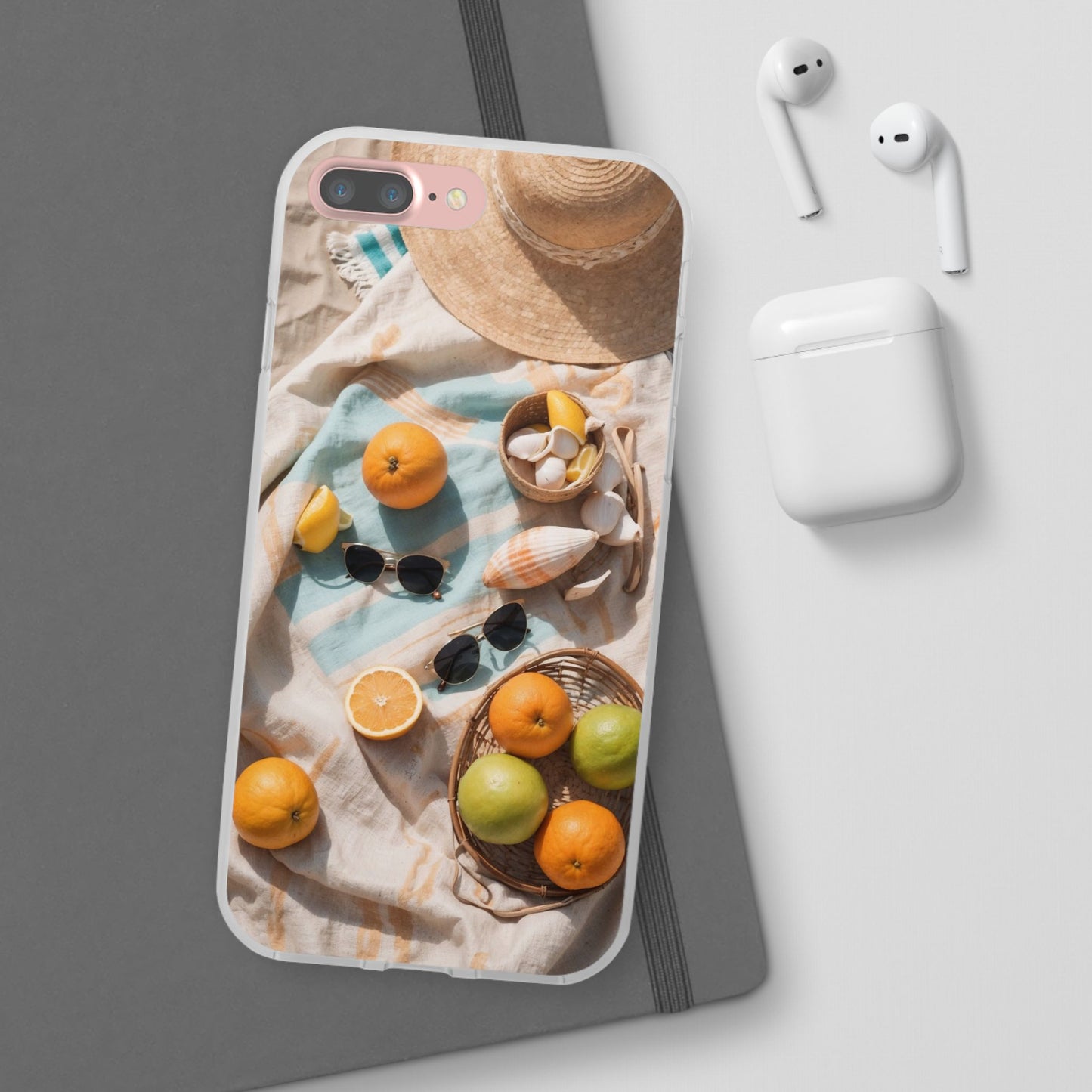 Beach Picnic Scene Phone Case