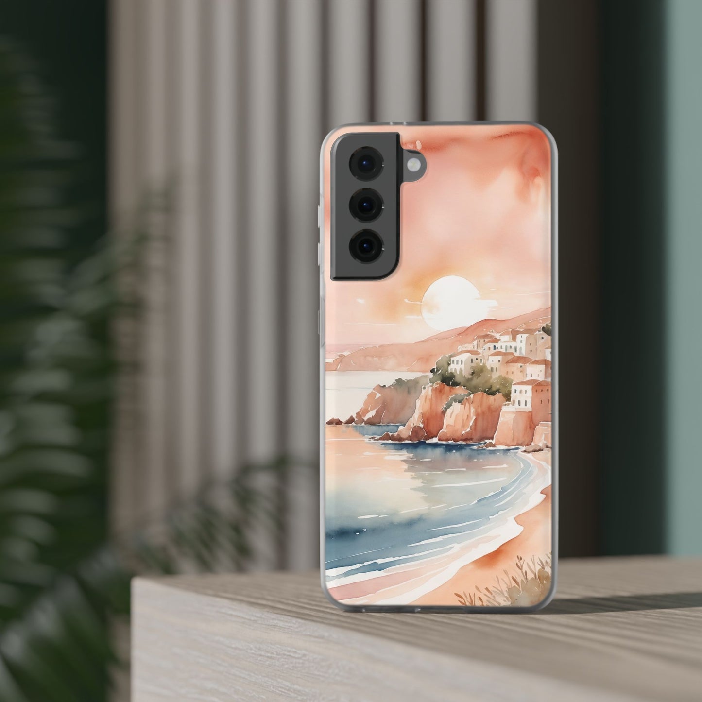 Sunset Over Amalfi Phone Case