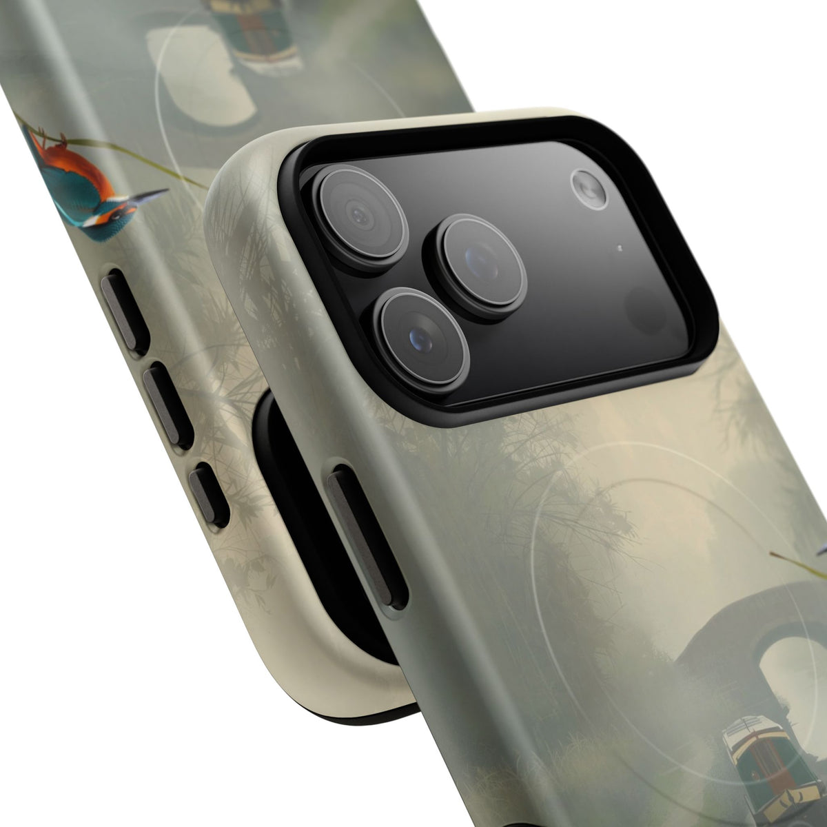 iPhone Kingfisher Canal Dawn Premium MagSafe Case