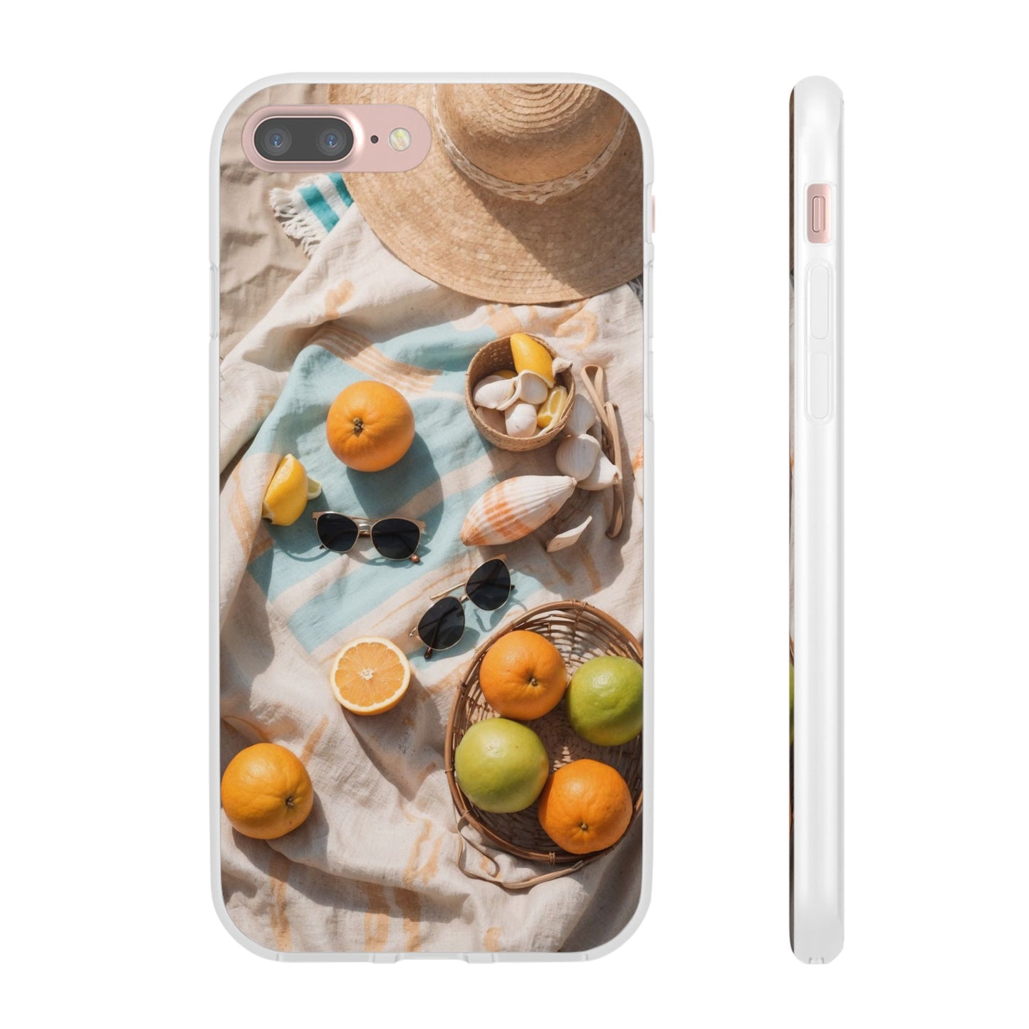 Beach Picnic Scene Phone Case
