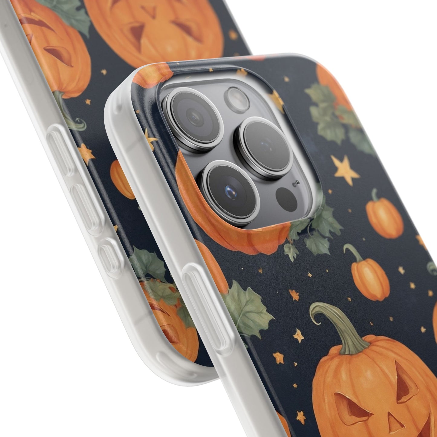 Pumpkin Phone Case Halloween Lantern Night Sky