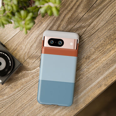 Coastal Block Google Pixel Case - Dual-Layer Matte Protective Cover