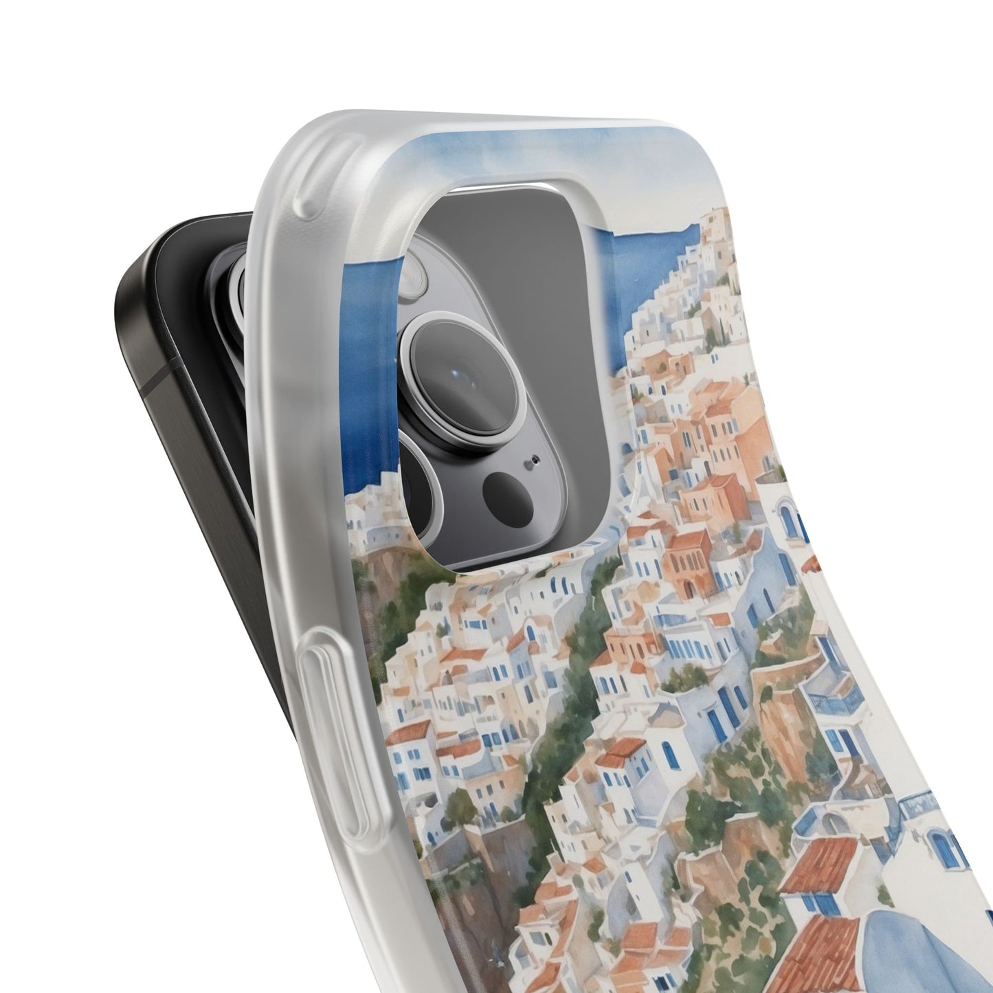 Santorini Coastal Phone Case