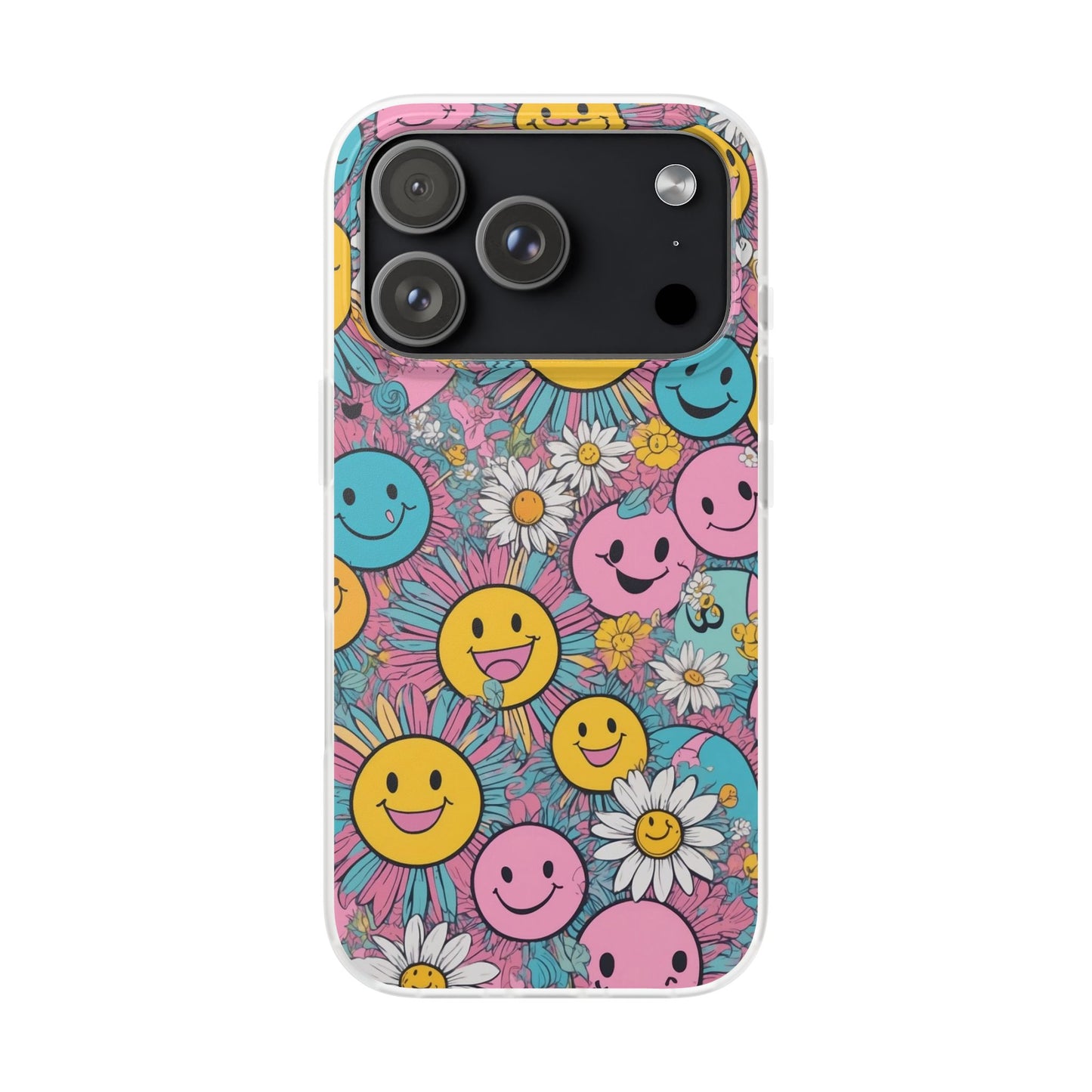 Smiley Bloom Burst Phone Case