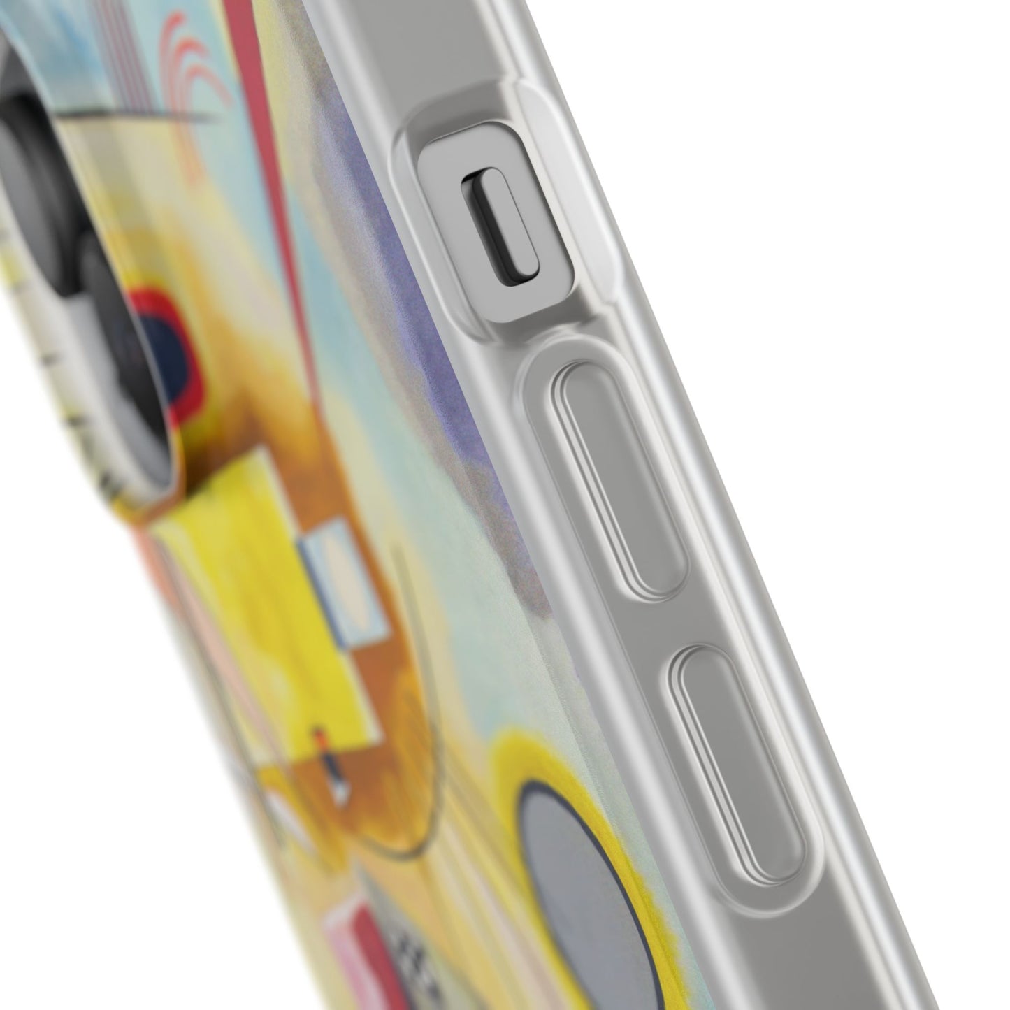 Yellow-Red-Blue Abstract Art Phone Case - Kandinsky Modernist Masterpiece