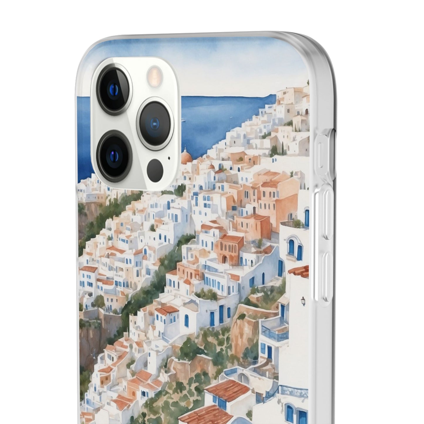 Santorini Coastal Phone Case