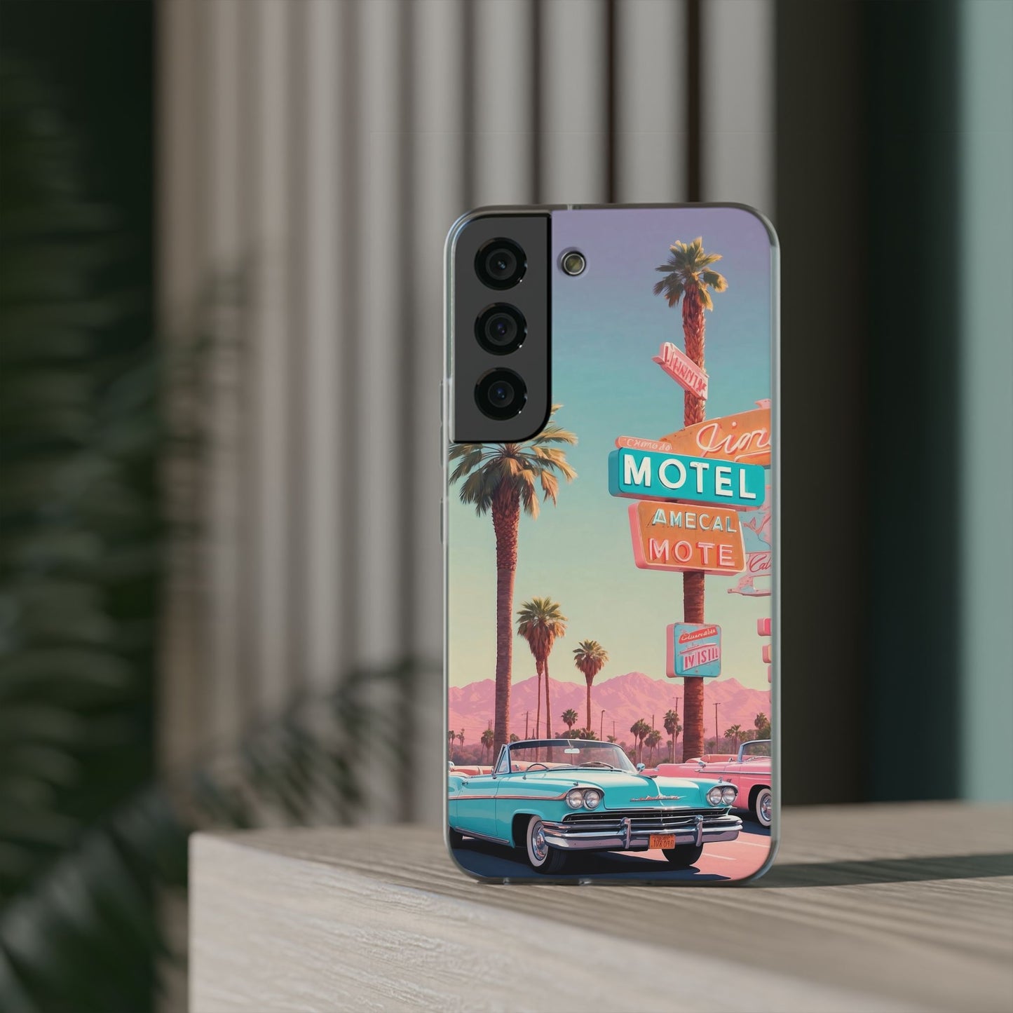 Palm Springs Retro Ride Phone Case