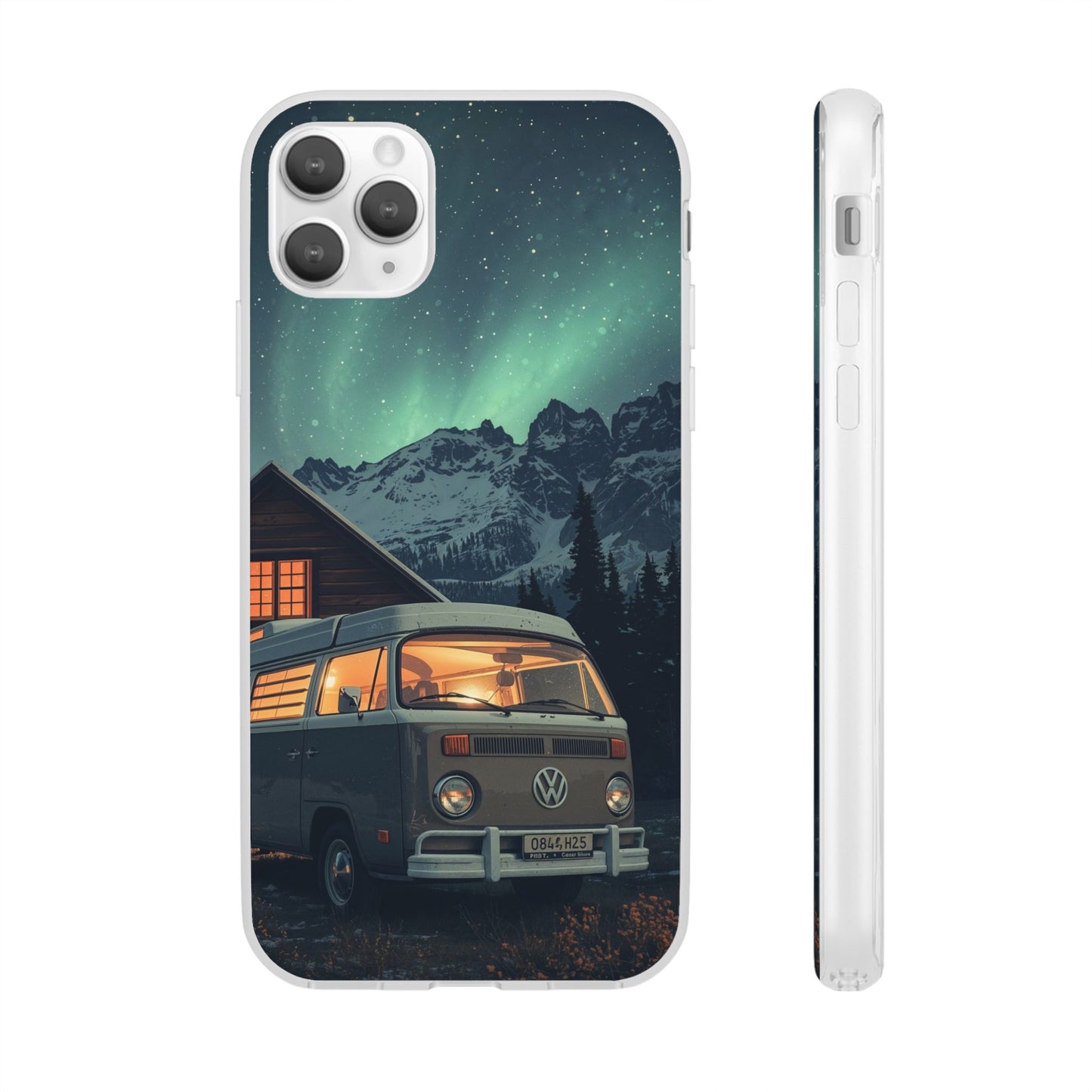 Mountain Cabin Camper Getaway Phone Case