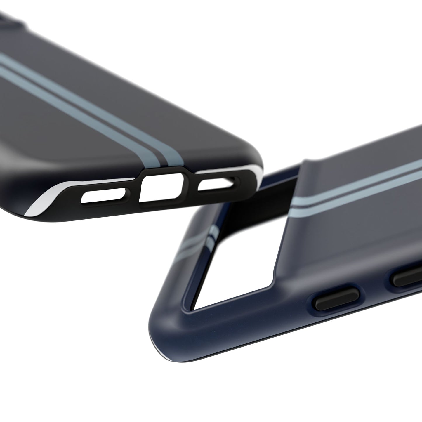 Google Pixel Case - Midnight Racing Stripe Design