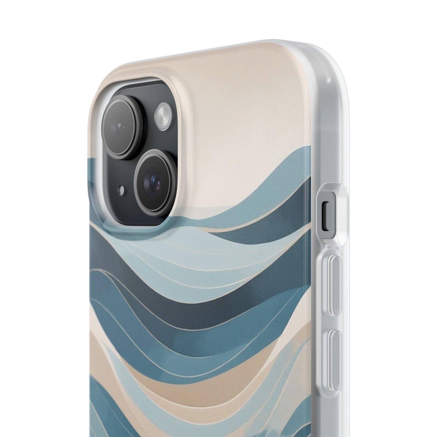 Minimalist Ocean Waves Phone Case