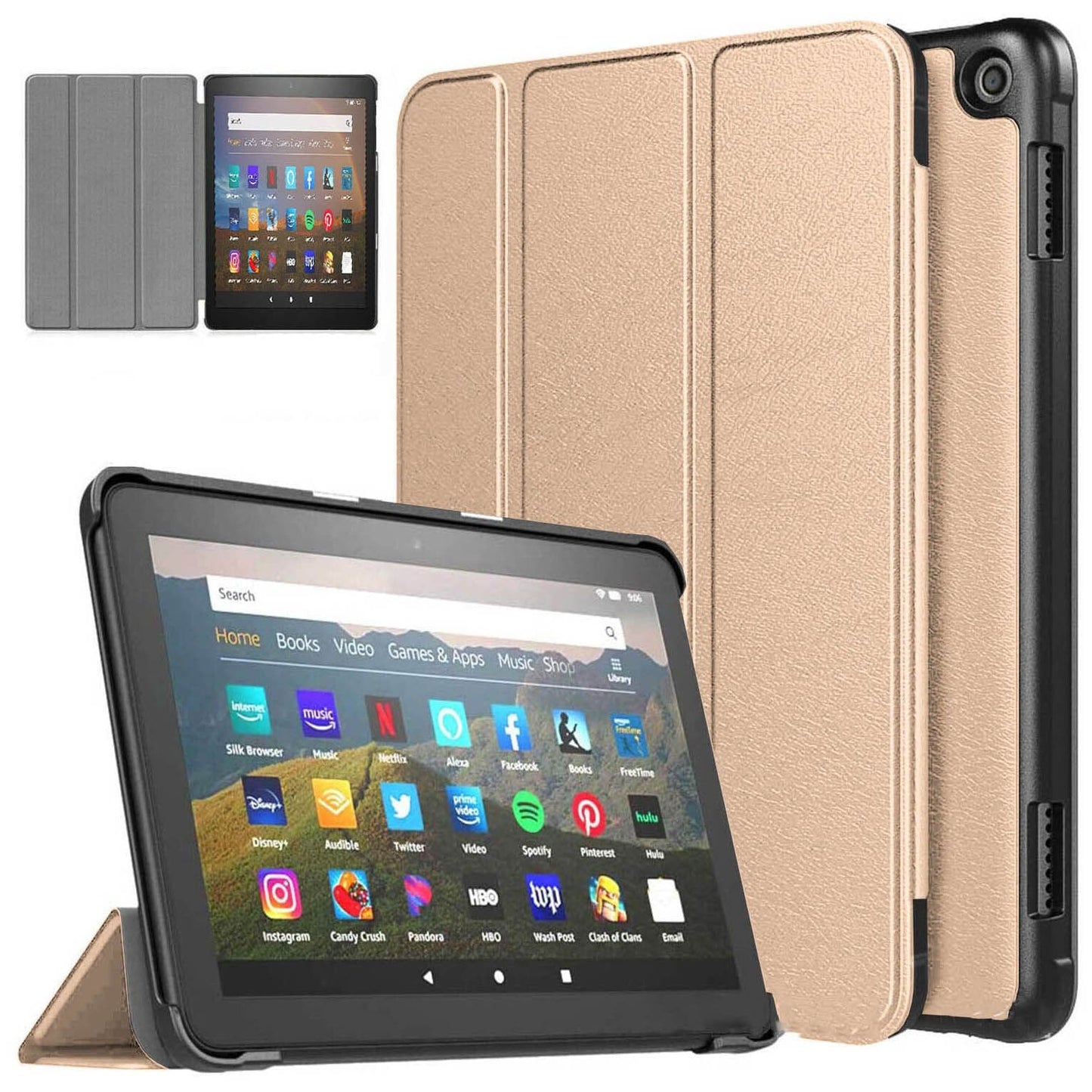 Amazon Fire HD 8 2020 Smart Stand Case