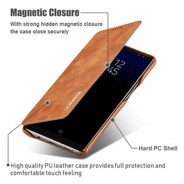 Huawei Lux Leather Flip Case Cover