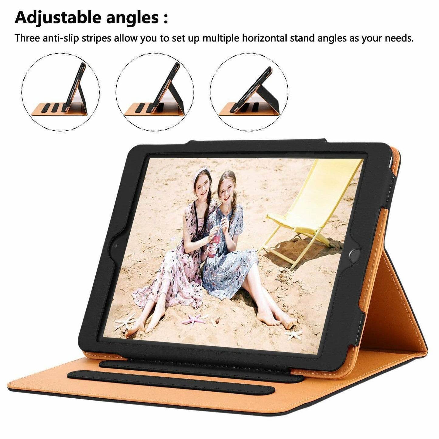 iPad 10.2 7th 8th 9th Luxury Smart Case Cover