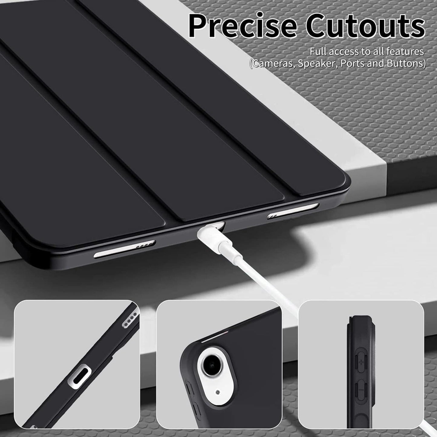 iPad 10th 10.9 2022 Smart Stand Case Cover