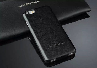 iPhone 4 4S Leather Flip Case Cover
