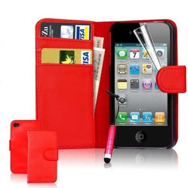 iPhone 4 / 4S Wallet Folio Case Cover