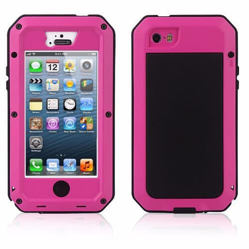 iPhone 5 5S Shockproof Aluminum Water Resistant Metal Cover Case