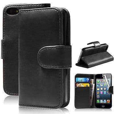 iPhone 5C Genuine Leather Wallet Case
