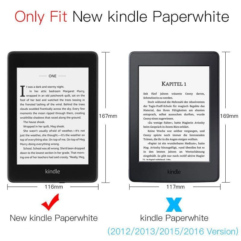 Kindle Paperwhite Smart Case Reindeer