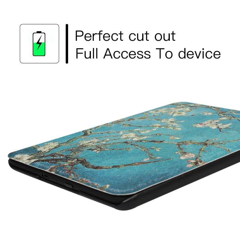 Kindle Smart Case Cover Almond Blossom